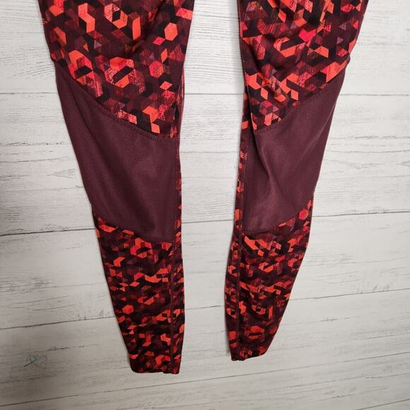 Athleta Be Free Yoga Red Leggings Size Small - Picture 9 of 13